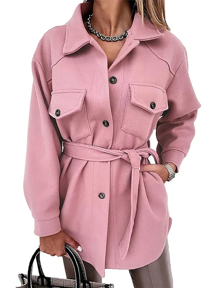 Lune London | Summer jacket Lightweight wool long jacket