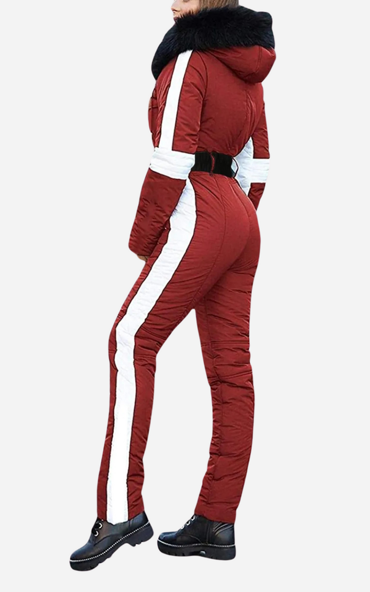 Amarae | Ski Overall 1 Piece with Belt Ladies Elegance and Warmth