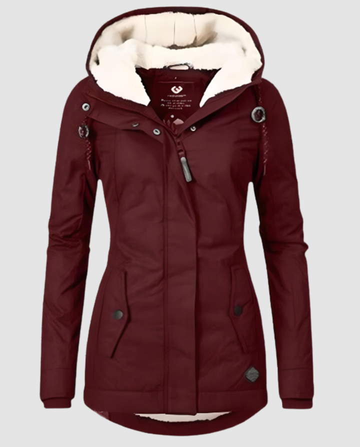 Long Padded Winter Jacket Women | Amarae