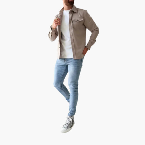 Amarae | Overshirt Jacket - Modern Button-up Shirt for Leisure and Business