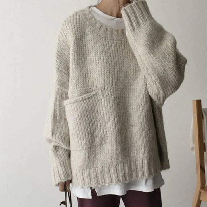 Lune London | Comfortable oversized pullover with pocket