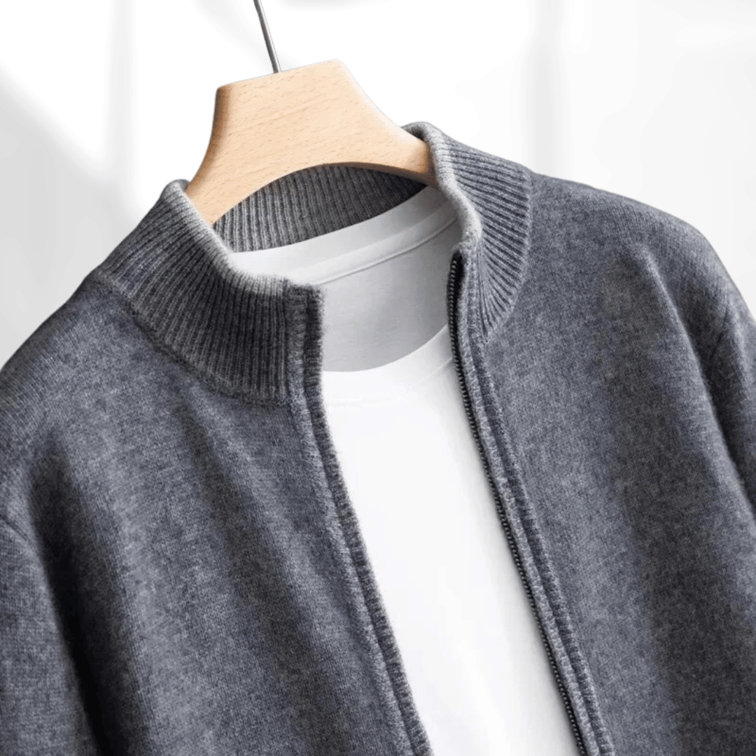 Amarae | Cashmere Zip Jacket