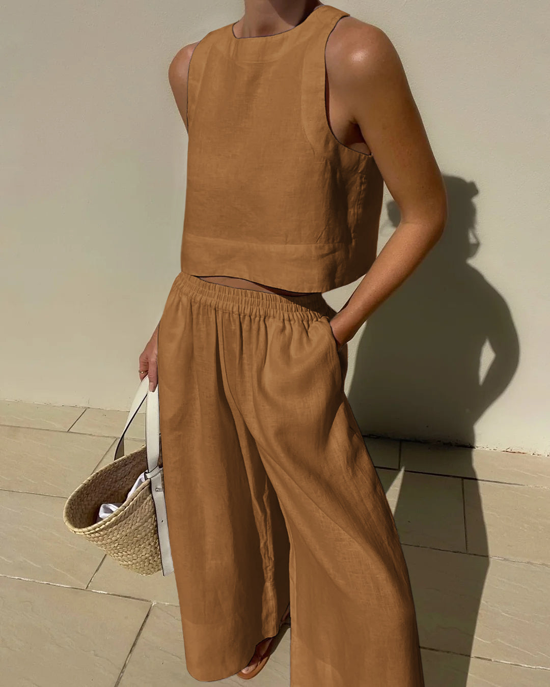 Amarae | Two-piece linen set