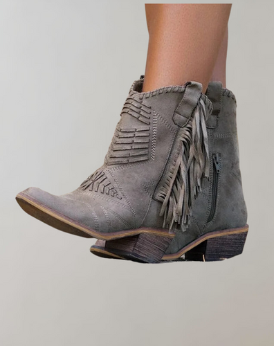 Amarae | Western-Cowgirl-Fringe-Boots