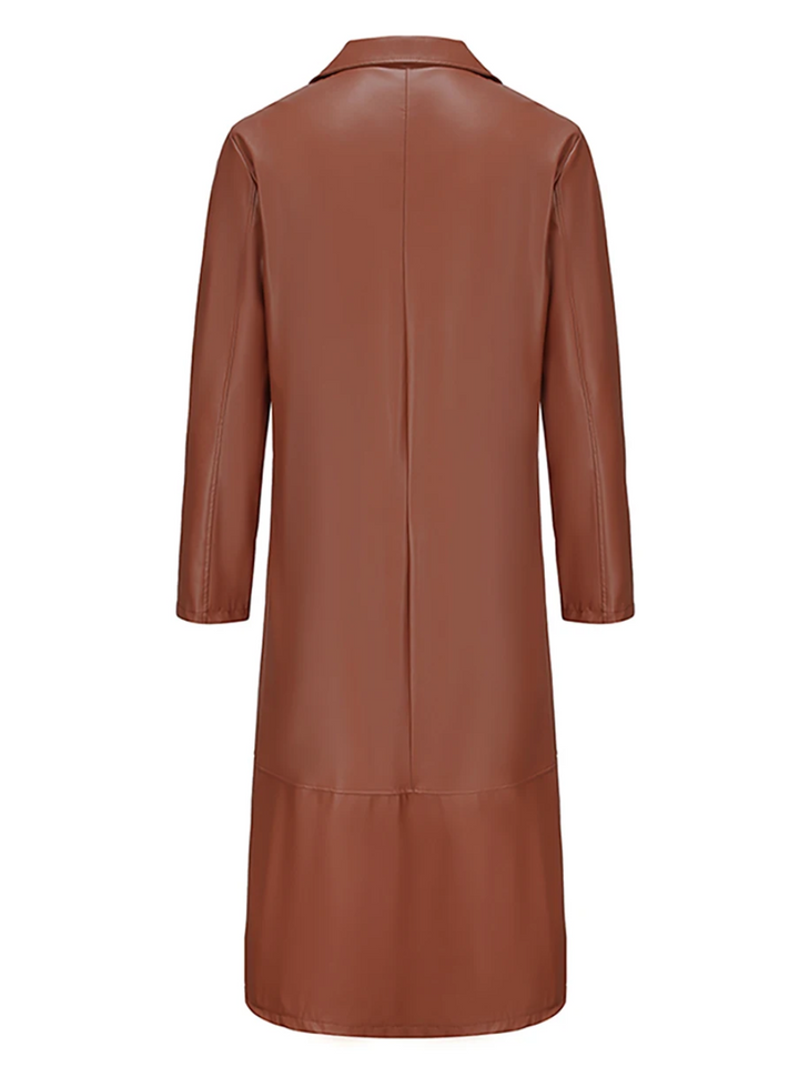 Lune London | Long Leather Coat for Men