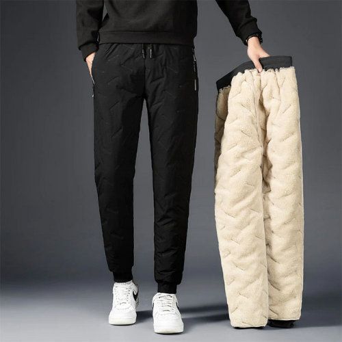 Lune London | Men's Double Layer Pants - Fleece Lined & Stylish Design