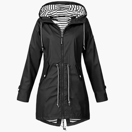 Amarae | Rain jacket with hood - Waterproof windbreaker for outdoor activities & everyday life