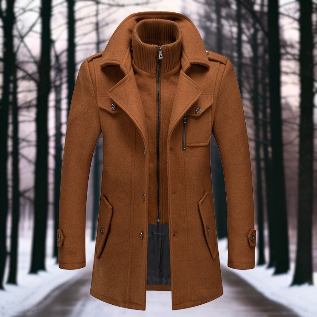 Amarae | High-Quality Wool Coat for Business Travelers
