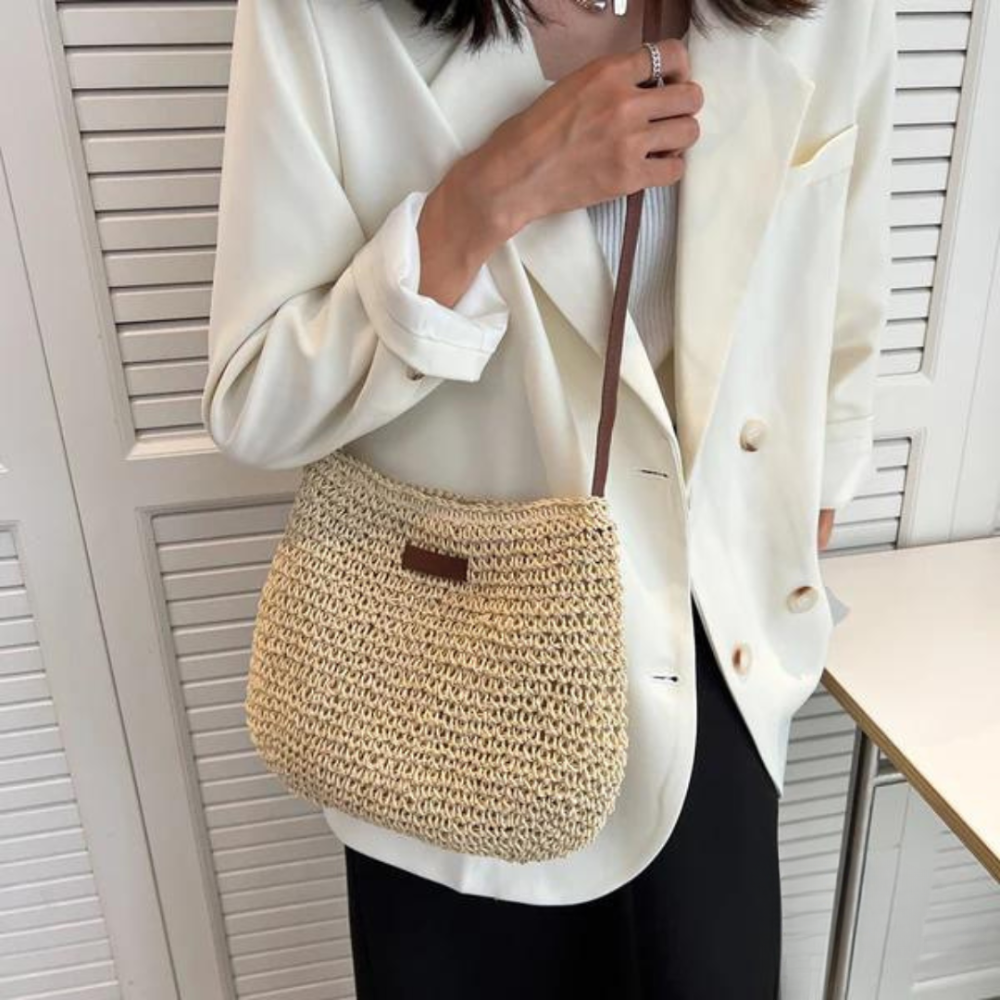 Lune London | Chic Umhängetasche Praktisch und Elegant mit Mehreren Fächern