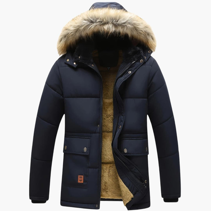 Amarae | Fleece Hoodie with Zipper for Men