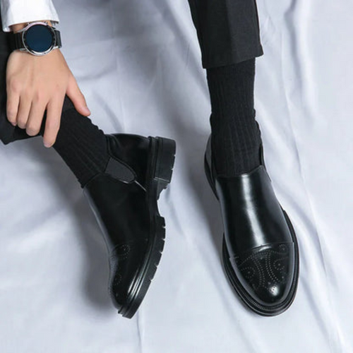 Amarae | Elegant Men's Shoes Classic Slip-ons Suit Shoes with Elegant Finish