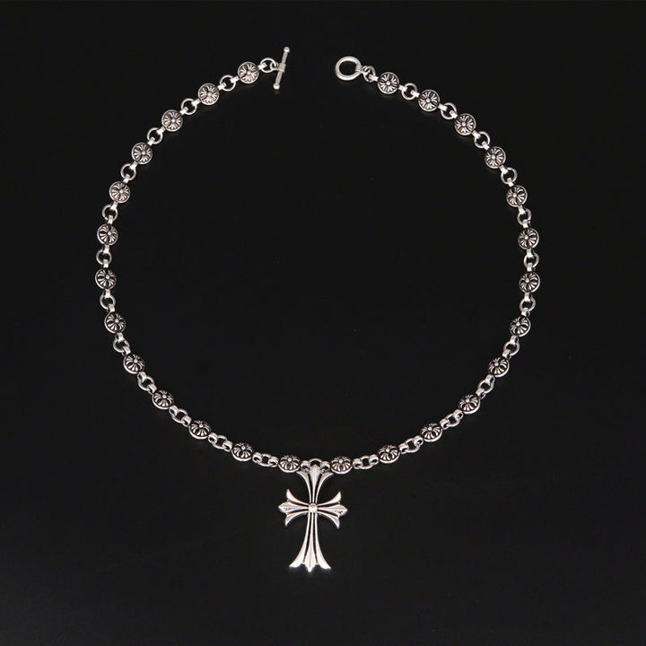 Lune London | Gothic Cross Pendant Necklace