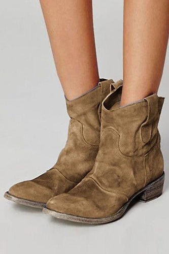 Amarae | Supported Suede Ankle Boots
