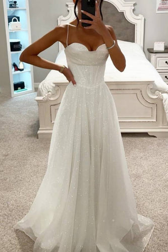 Amarae | Glitter Ball Gown with Lacing