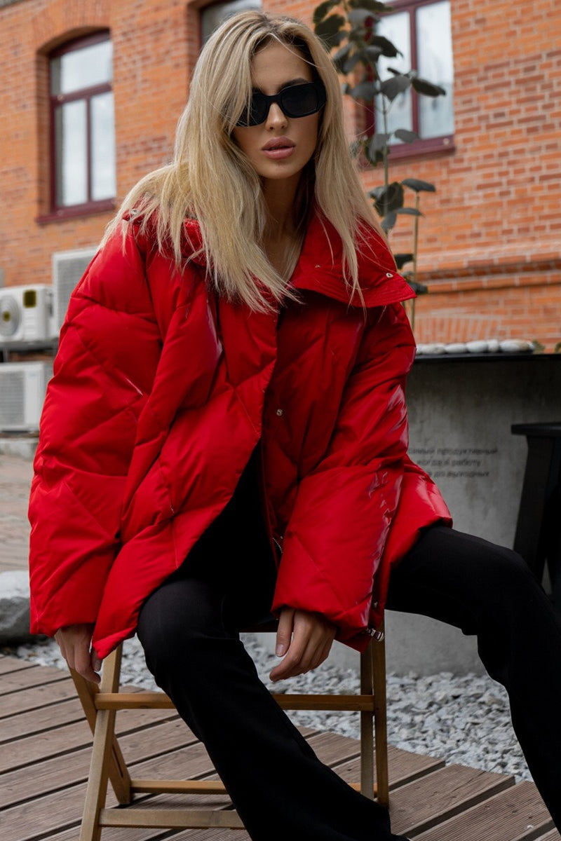 Amarae | Fit quilted cotton jacket