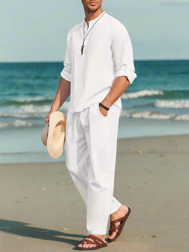 Amarae | Men's Linen Set Light & Sustainable