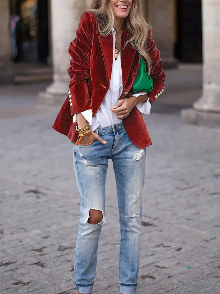 Lune London | Elegant Velvet Jacket