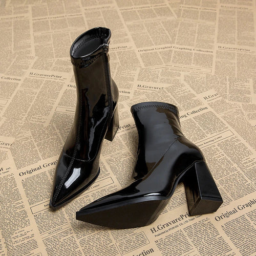 Amarae | Women's Ankle Boots with High Heels