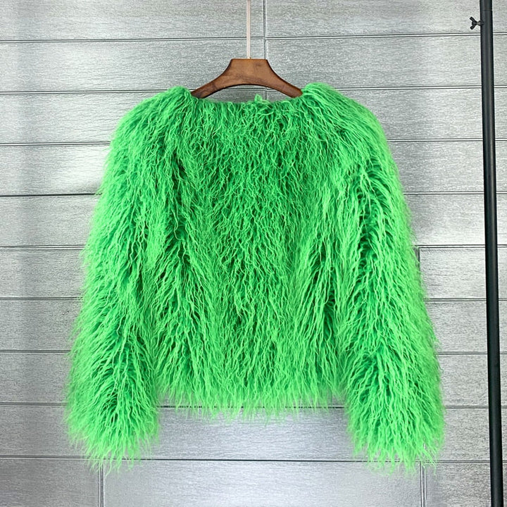 Lune London | Elegant Warmer Faux Fur Coat for Autumn and Winter