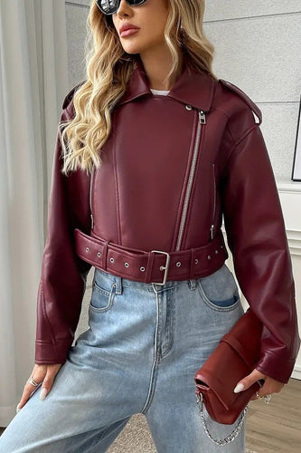 Amarae | Short Leather Jacket