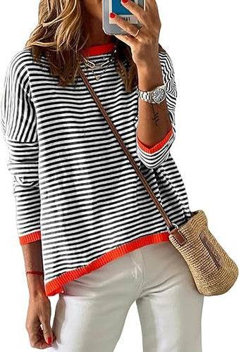 Amarae | Striped hoodie