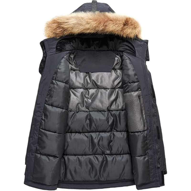 Lune London | Parka Men with Fur Collar