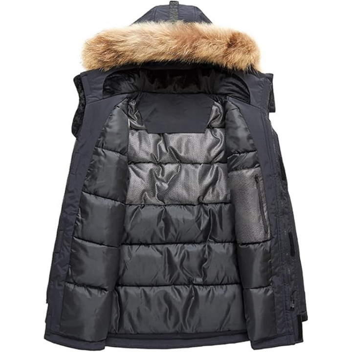 Lune London | Parka Men with Fur Collar