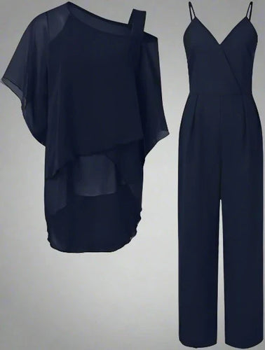 Amarae | Luxury Chiffon Set for Elegant Evenings