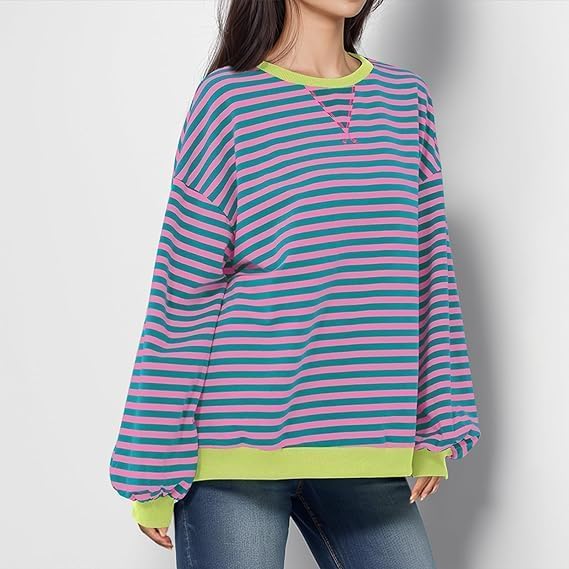 Lune London | Comfortable striped oversized sweater