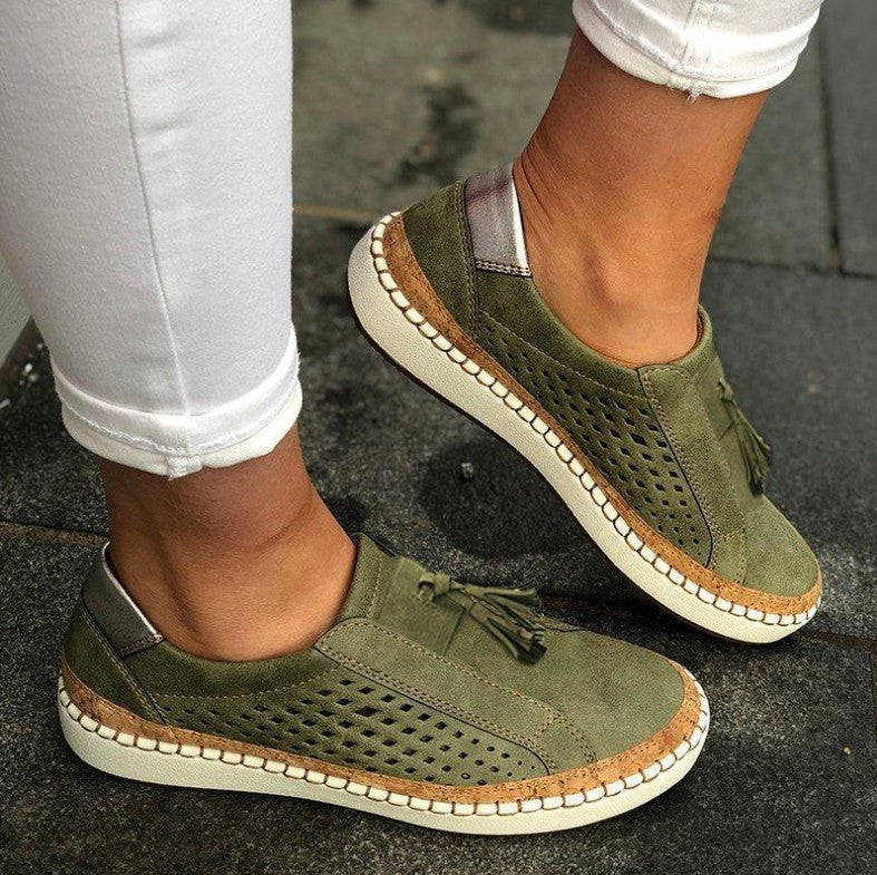 Lune London | Slip-On Sneaker with Tassel Detail