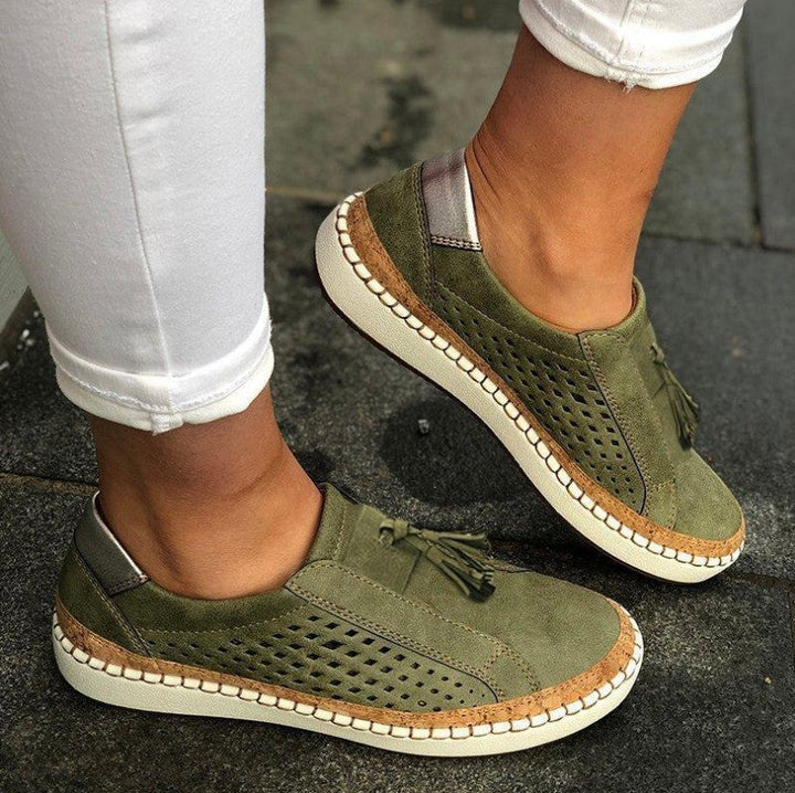 Lune London | Slip-On Sneaker with Tassel Detail