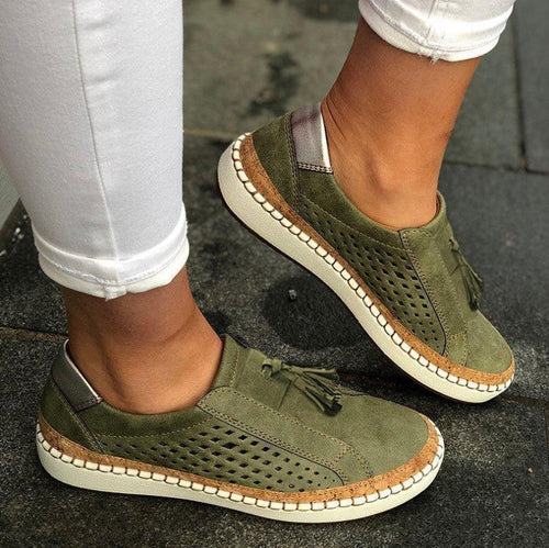 Amarae | Slip-On Sneaker with Tassel Detail
