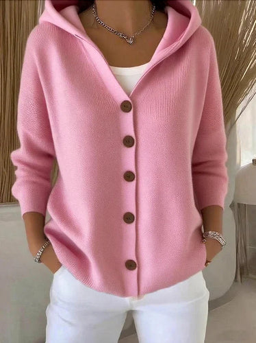 Amarae | Cozy women's cotton cardigan with long sleeves