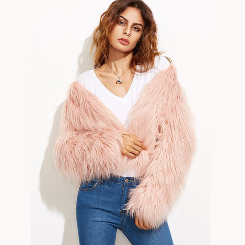 Amarae | Women Cozy and Stylish Faux Fur Jacket