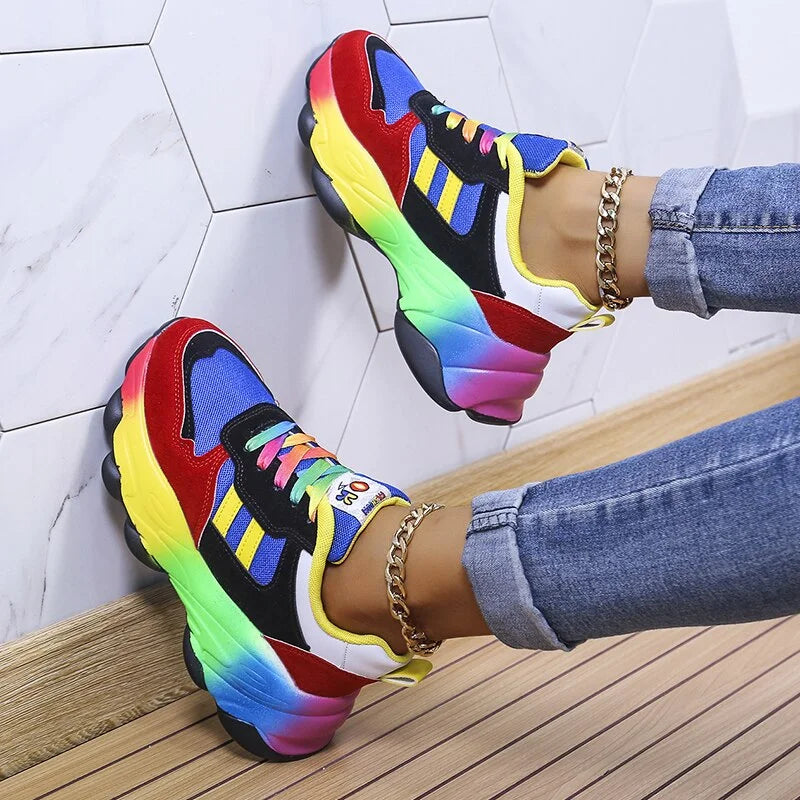 Lune London | Rainbow Orthopedic Sneakers