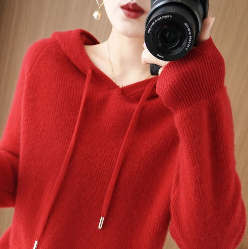 Amarae | Hoodie sweater Soft knit Casual fit
