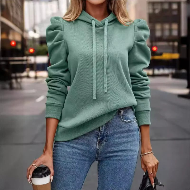 Lune London | Ruffle Hem Hoodie