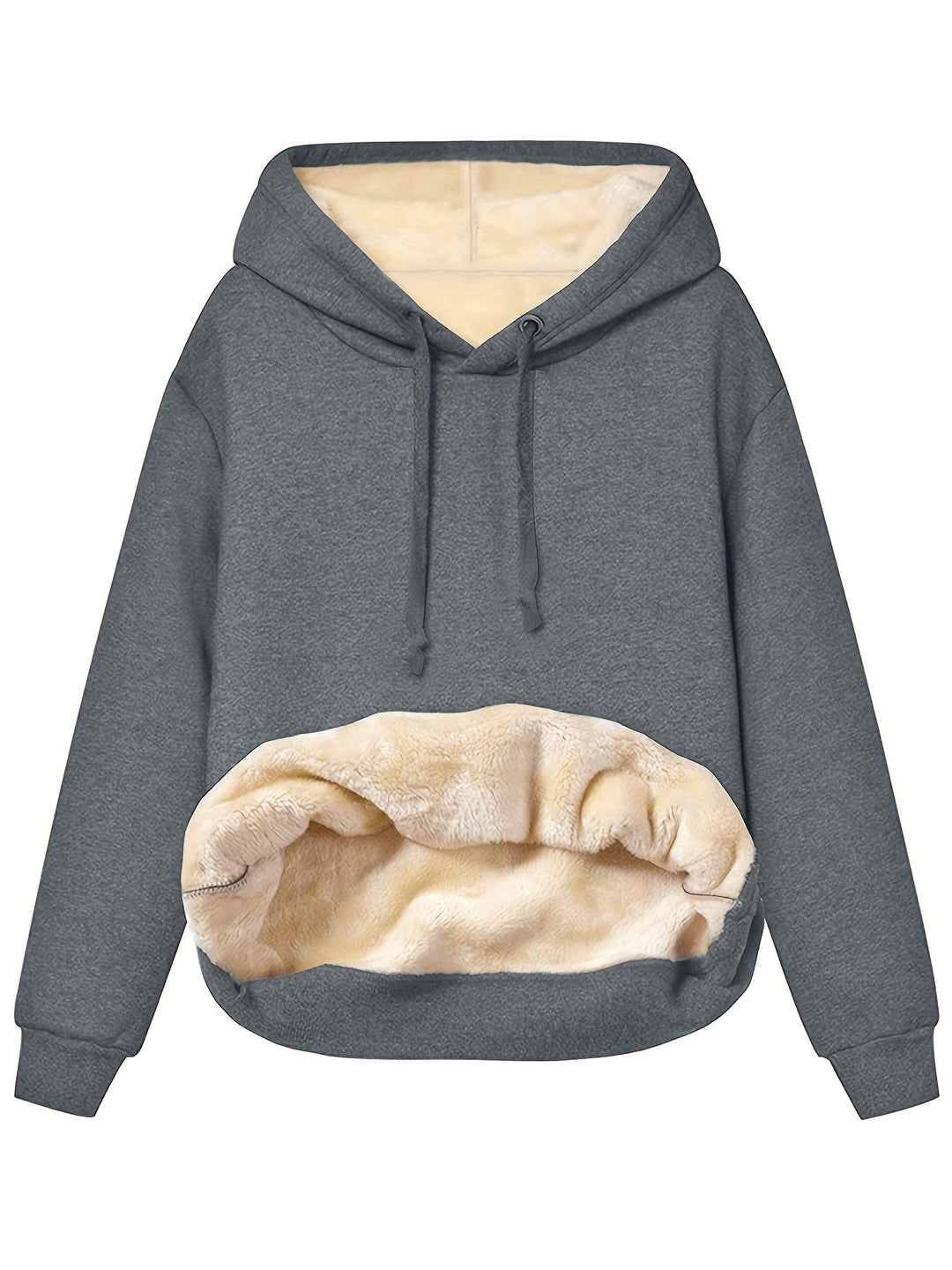 Calliope️ | Comfortable winter warmth with fleece hoodie