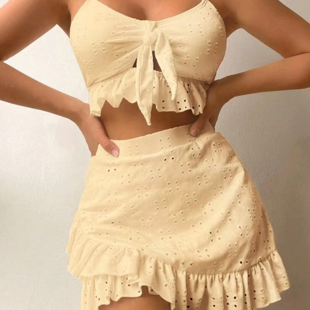Lune London | Split Swimsuit Hip Skirt
