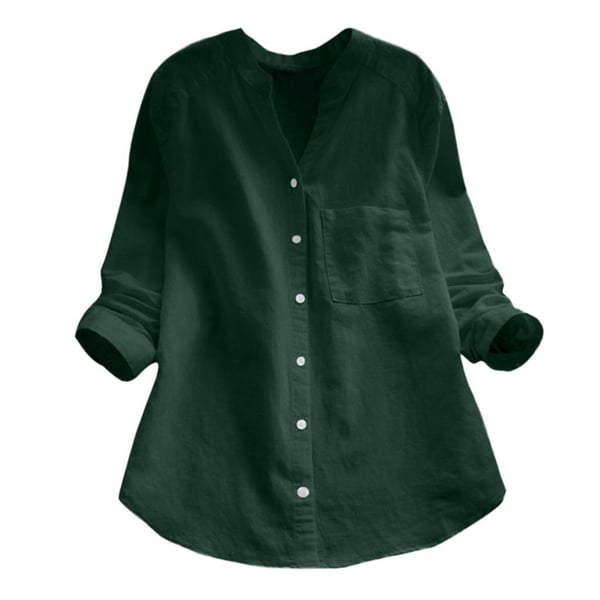 Lune London | Stylish Long Sleeve Linen Blouse