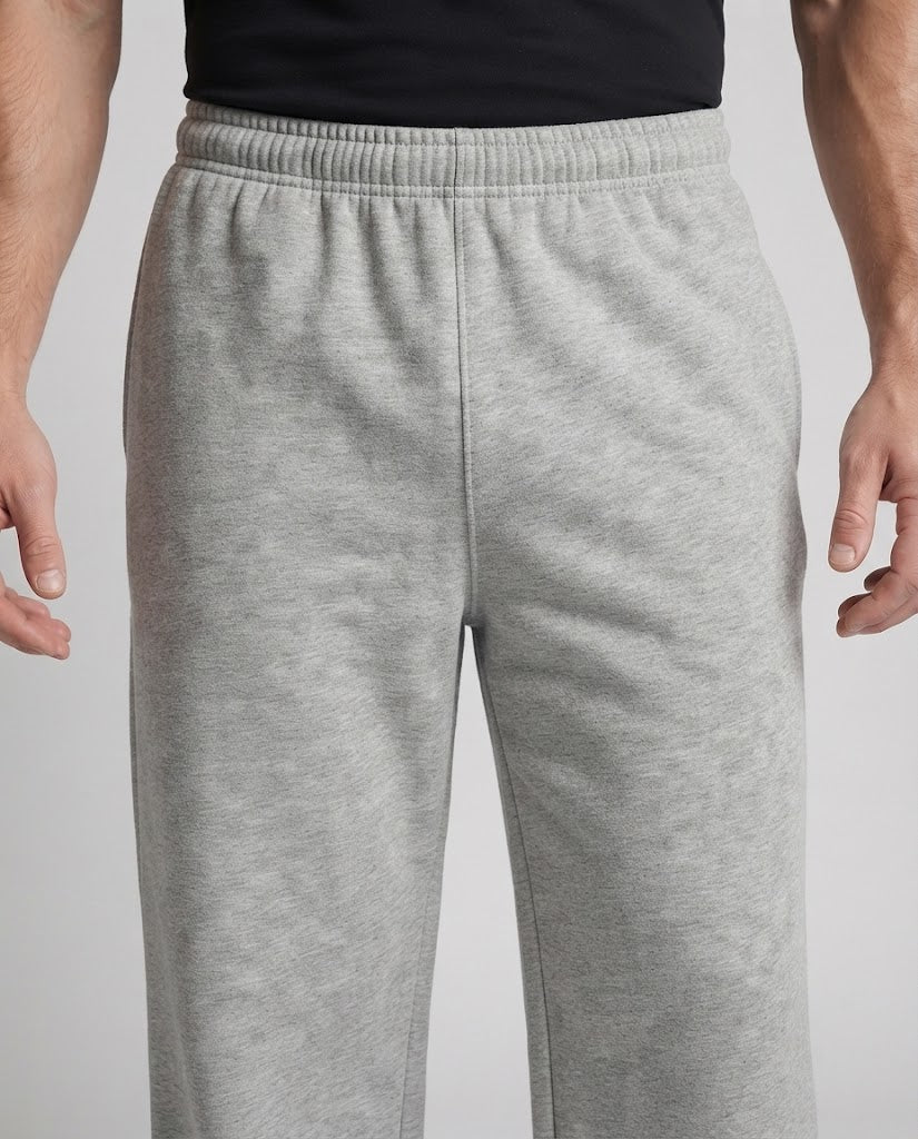 Unisex Extra Wide Sweatpants in Palazzo Cut with Elastic Comfort Waistband Amarae