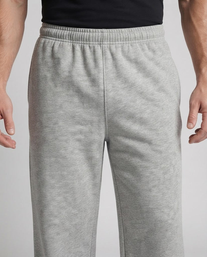 Unisex Extra Wide Sweatpants in Palazzo Cut with Elastic Comfort Waistband Amarae