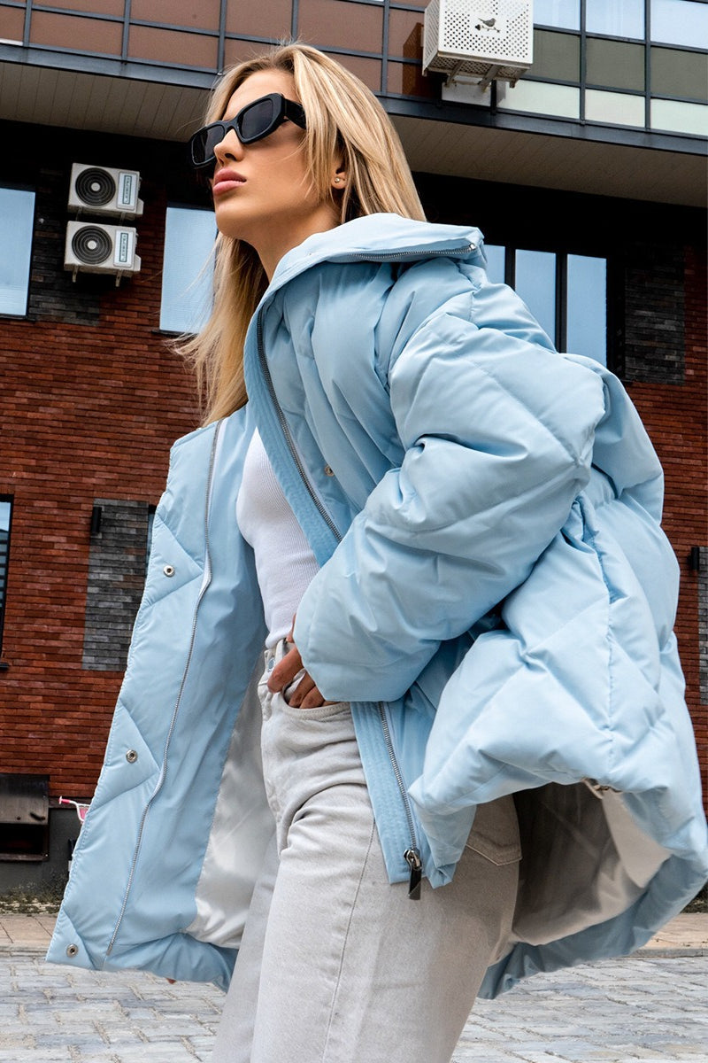 Amarae | Fit quilted cotton jacket