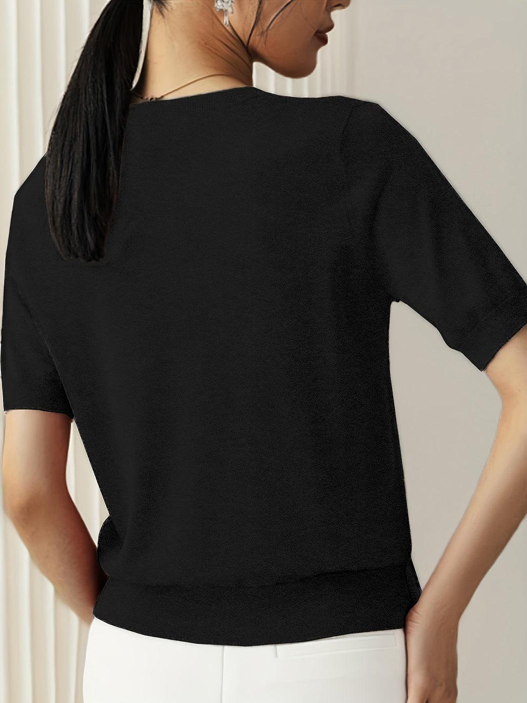 Chic Und Stil | Cashmere Sweater Soft and Breathable Casual and Elegant