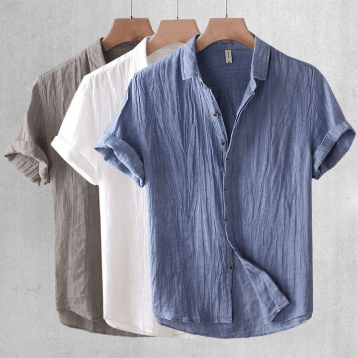 Amarae | Short Sleeve Linen Shirt