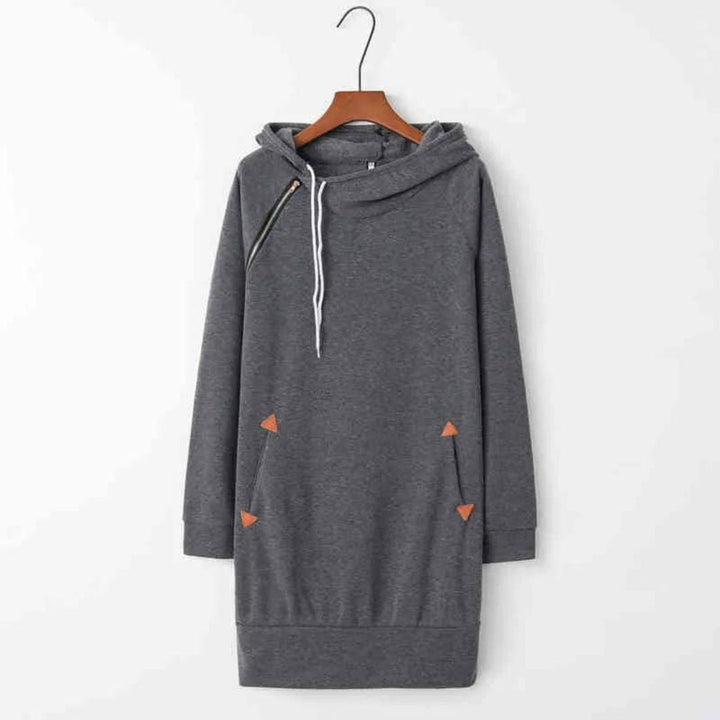 Amarae | Casual hoodie sweat dress with pockets