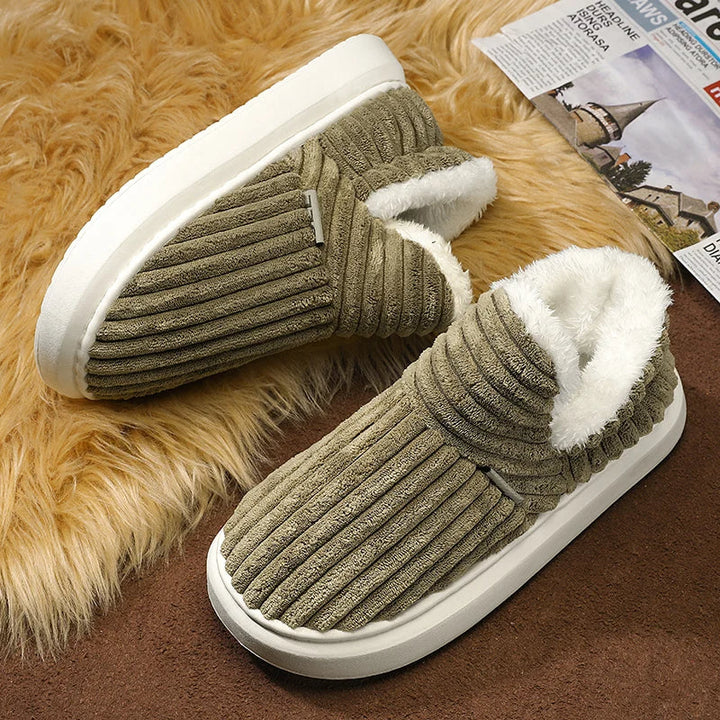 Lune London | Slipper - Orthopedic support - Soft and comfortable insole - Soft velvet appearance