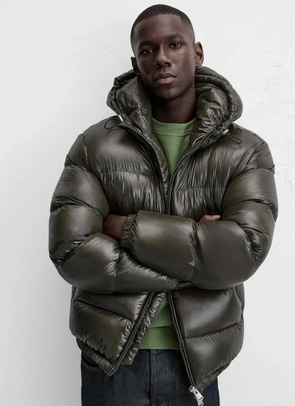 Lune London | Puffer Jacket - Warm & Light - With Hood & High Collar - 80% Goose Down Filling