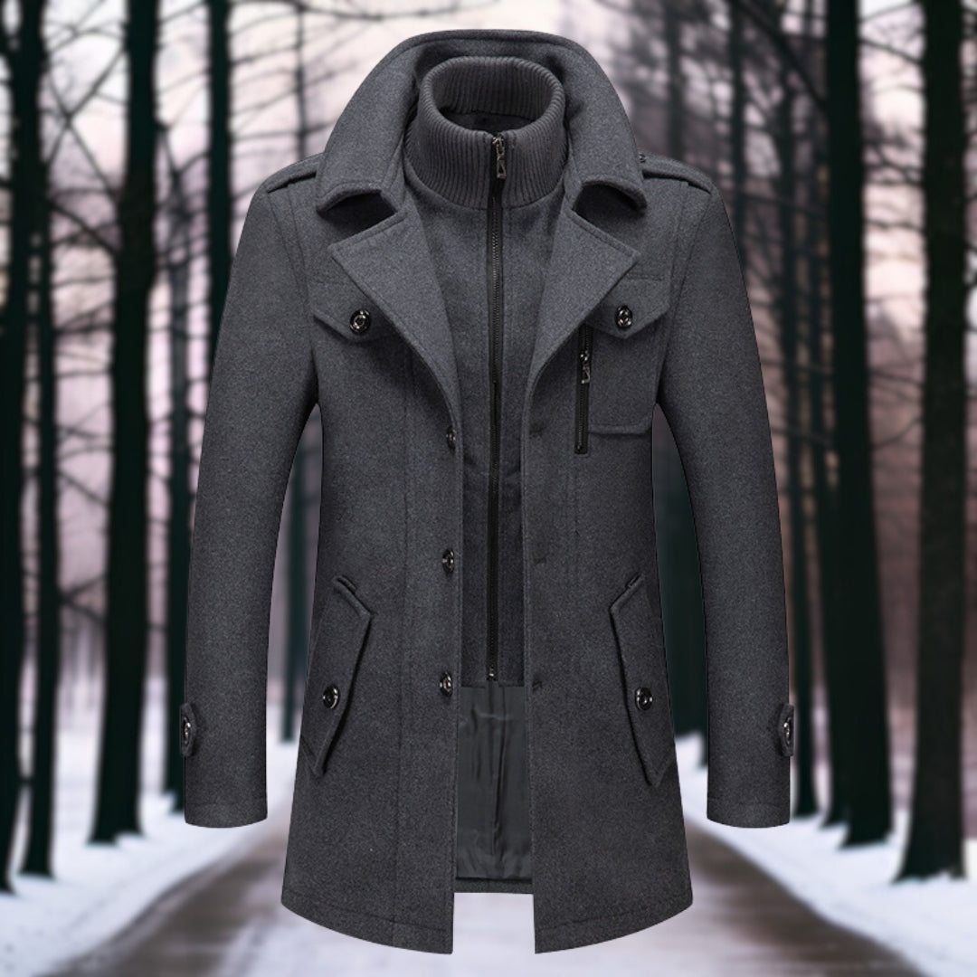 Amarae | High-Quality Wool Coat for Business Travelers