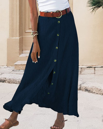 Amarae | Longer skirt with buttons